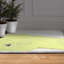 Tapis rectangulaire Divyan avec envers antidérapant