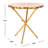 Agate Top End Table