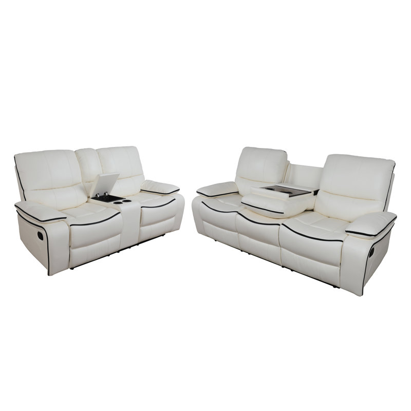 Ensemble de salon configurable faux inclinable