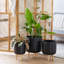 Pot à fleurs contemporain en bois-1406679780