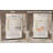 Frameless Shower Door 56-60 "w X 76" H, 1/4 "(6 Mm) Clear Tempered Glass, Explosion Proof Film, Stainless Steel Handle,brushed Gold-120093324