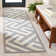 Daniella Hand Hooked Performance Geometric Rug