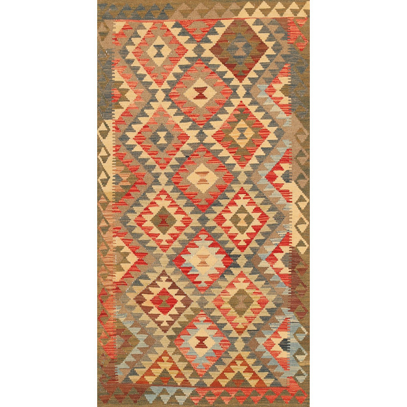 Tapis traditionnel brun / beige Alisseur, Rectangle 6 pi x 9 pi