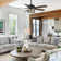 52" Rivenburg 5 - Blade Smart Ceiling Fan With Dimmable LED Lights, APP/Remote with Alexa and Google Assistant