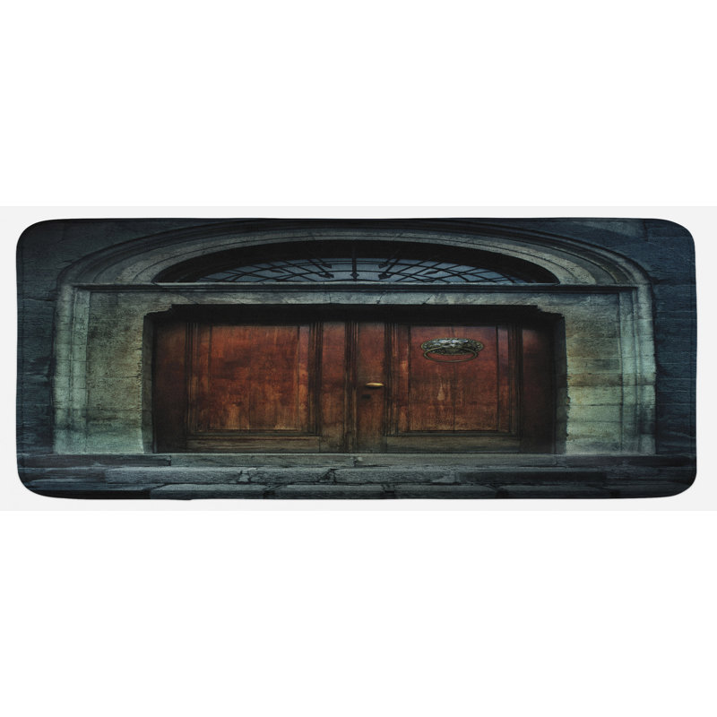 Traditional Polyester Kitchen Mat
