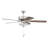 Pro Plus 101 Clear Bowl Light Kit 52'' Ceiling Fan with Light Kit-121937875
