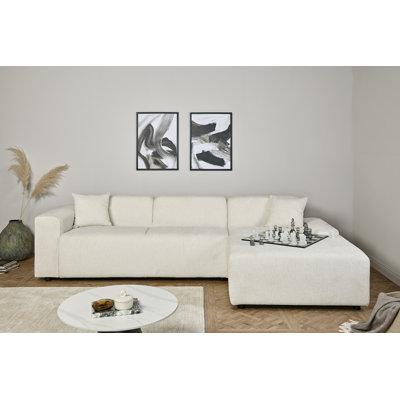 Charee Upholstered Corner Sectional