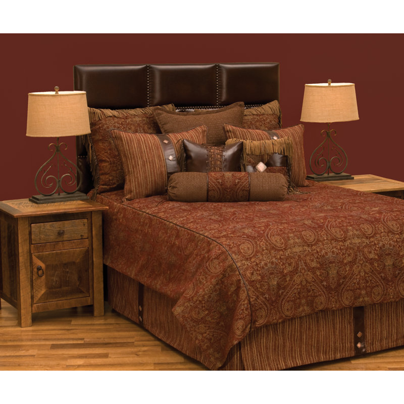 Milady Rustic Damask Duvet Cover