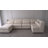 Alder Sectional Ottoman-Moonstone