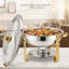 4.5L Stainless Steel Chafing Dish Buffet Set,  Food Warmers Buffet Server for Parties, Home, Gatherings-151367903