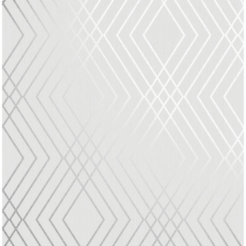Eads 10.05m x 53cm Roll, Stone/Silver