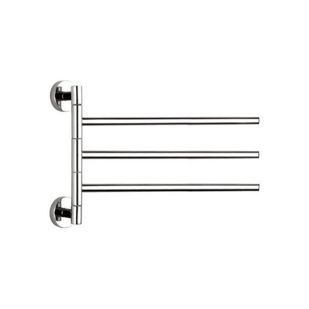 Barre à serviettes murale triple pivotante 14 po Coronado