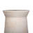 Tapered Round Solid Wood Pedestal Side Table-90984633