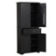 Armoire de rangement de salle de bain avec plusieurs espaces de rangement-2003650208