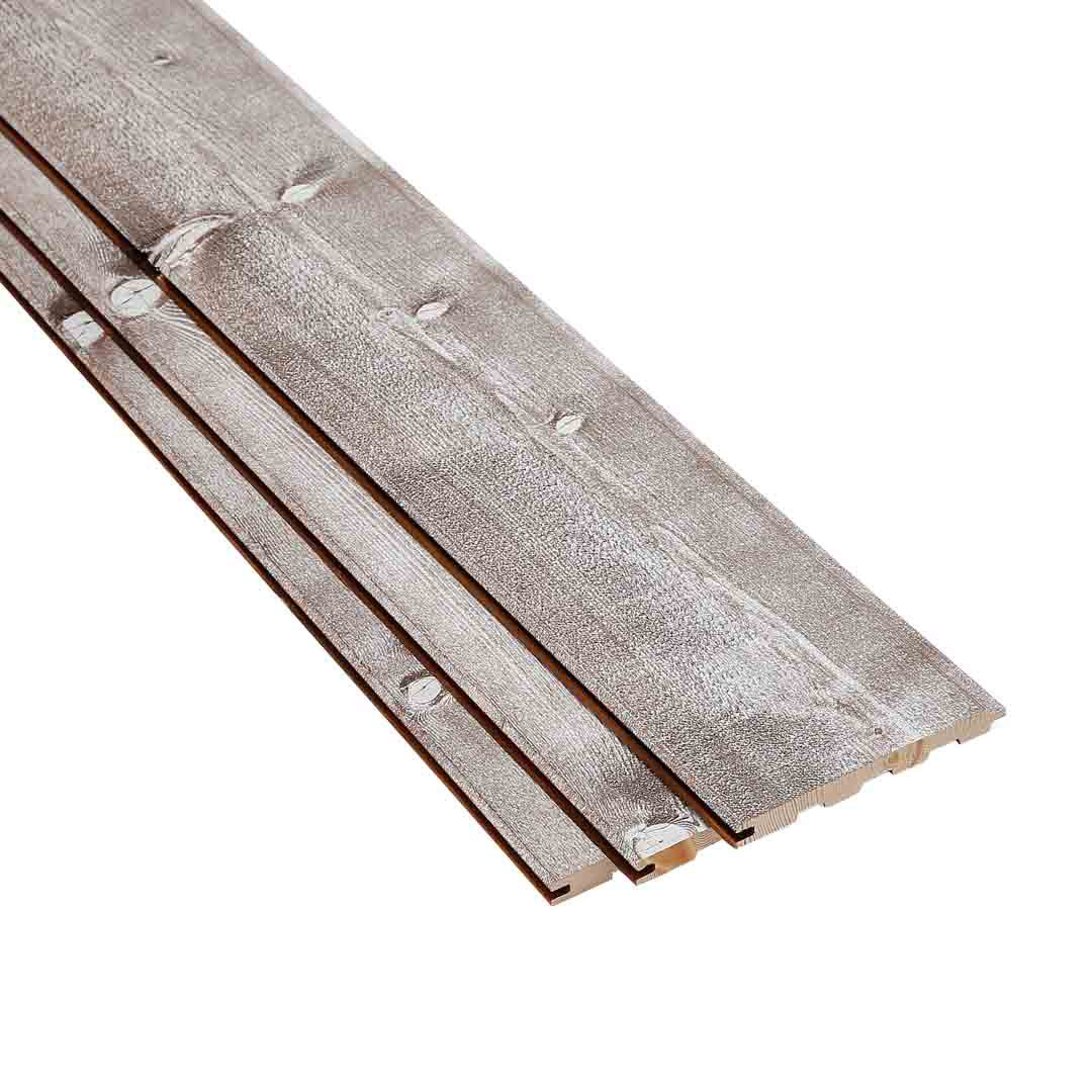 Rustic Internal Cladding For Walls & Ceilings Cappuccino (L) 2.4M (W) 120Mm (T) 12Mm Pack Of 112 Pieces (14 Bundles)