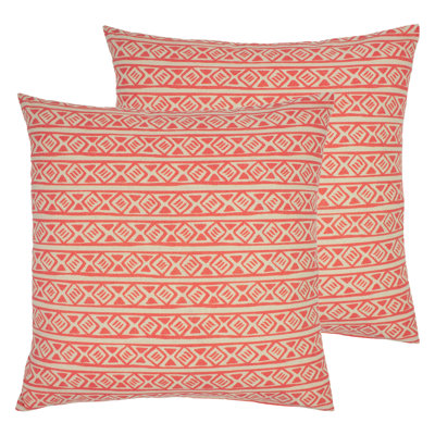 Geometric Square Throw Cushion