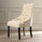 Aniv 19.5'' H Tufted Linen Upholstered Side Chair