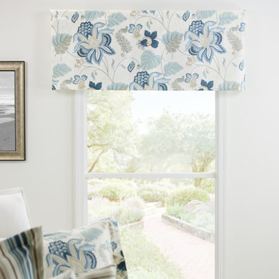 Leeman Floral Tailored Window Valance
