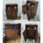 Modern Solid Oak Storage Shoe Cabinet