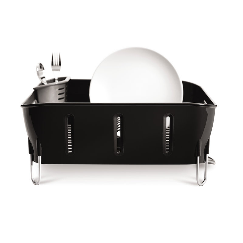 Simplehuman Compact Dishrack, Black
