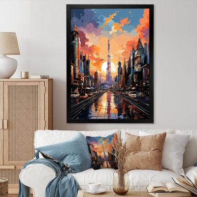 Zandbergen " City Dubai Popart I "