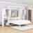 Queen Murphy Bed with Desk and Cabinets-559281905