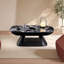 Table basse carrée italienne en pierre supercristalline