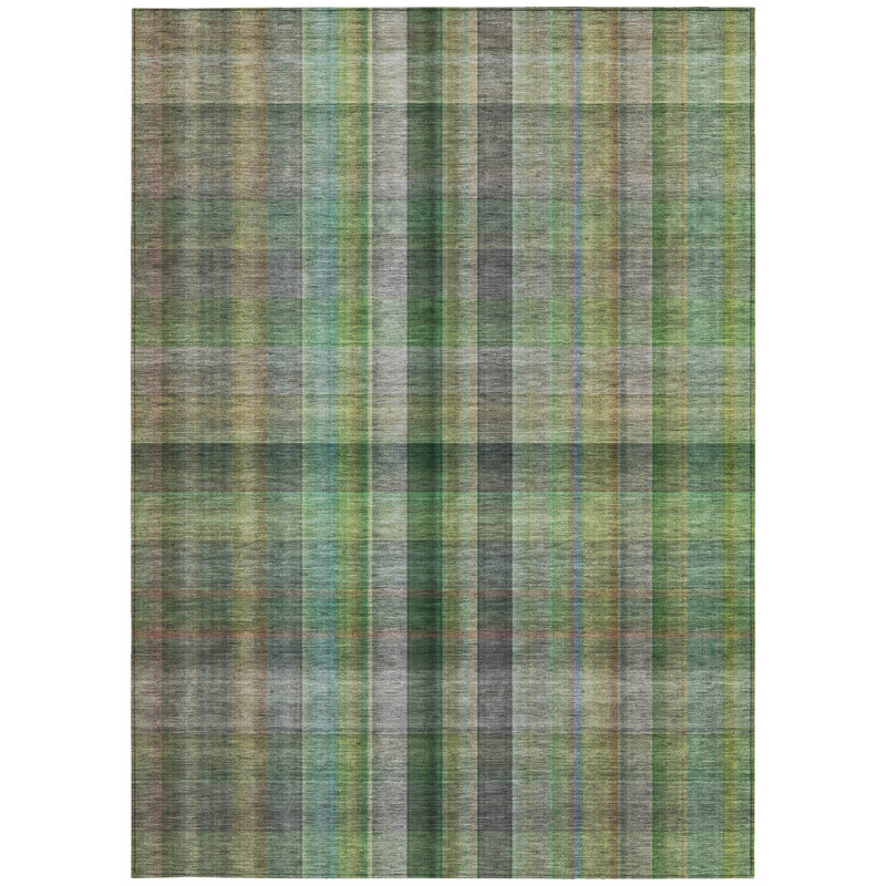 Tapis intérieur lavable antidérapant 9 pi x 12 pi vert 9 pi x 12 pi, Rectangle 10' X 14'