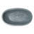 Avalon NativeStone Concrete Freestanding Oval Soaking Bathtub-99186222-32504370