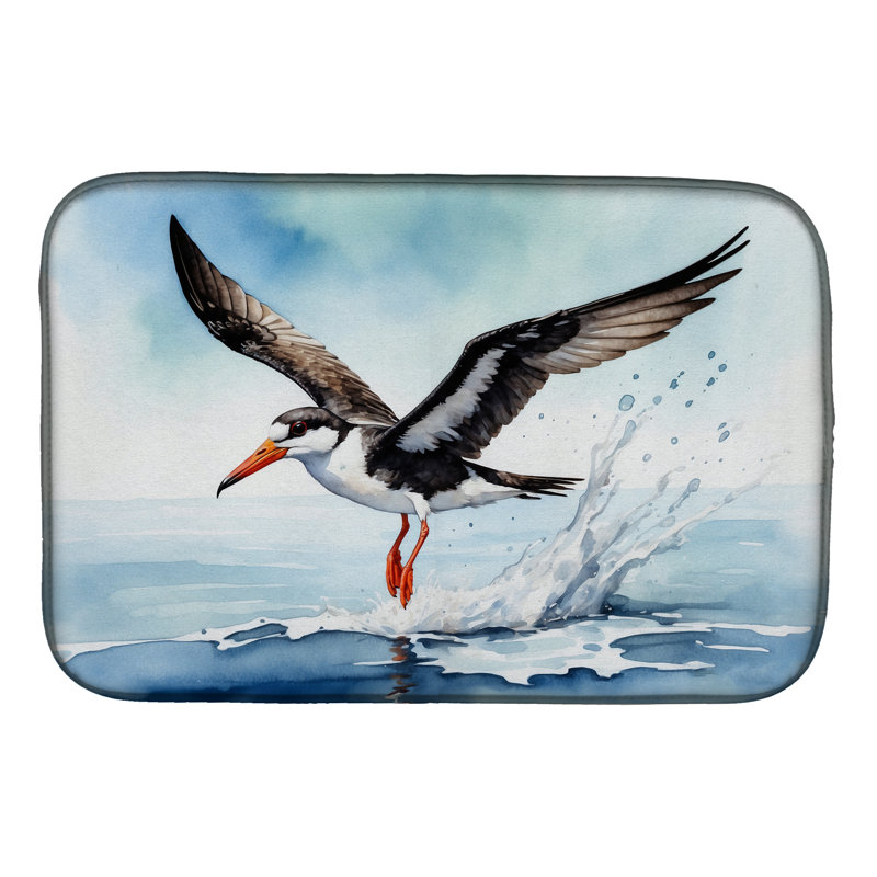 Tapis de vaisselle noir Skimmer