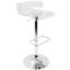 Tabouret tournant à hauteur réglable Dixit