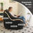 Compression Soft Teddy Fabric Tufted Memory Sponge Foam Filled Bean Bag Chair-1689164113