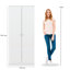 Sydnea 2 Door Wardrobe-1808490935