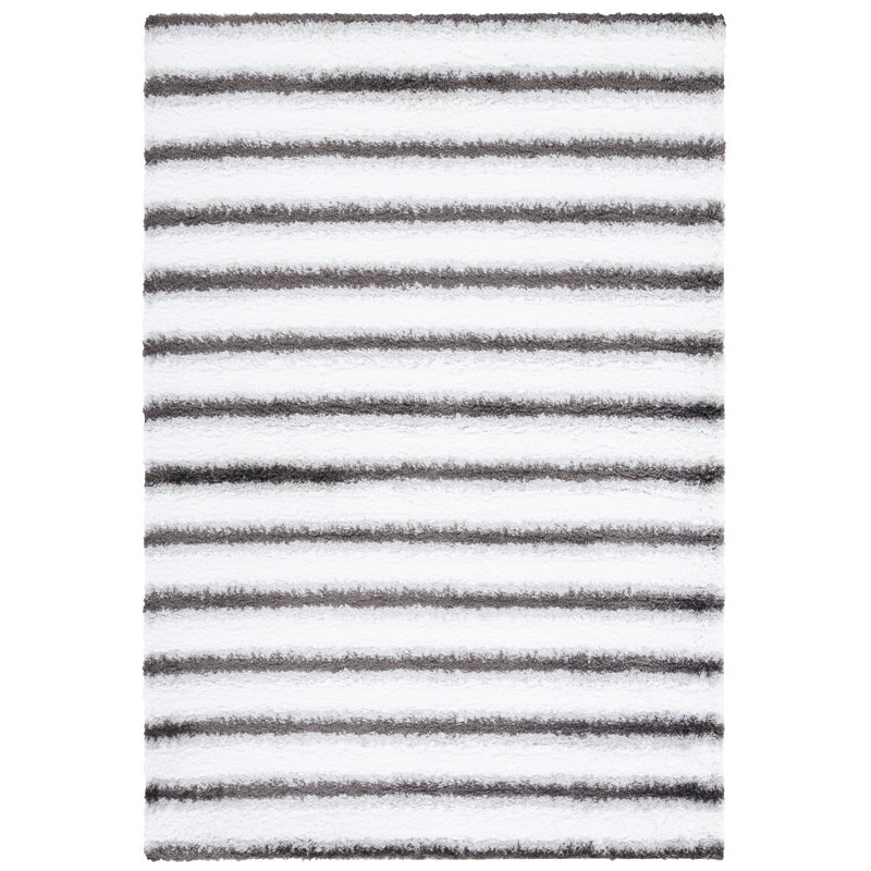Berber Shag Performance Striped Rug, Rectangle 9' x 12'