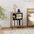 Record Player Stand w/Charging Station 5 Storage Compartments Anti-toppling Kits-1941090314