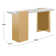 Mycha 59.8'' W Marble Console Table
