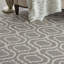 Tapis géométrique gris / ivoire Kardinya-1215871295