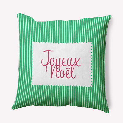 Polyester Indoor/Outdoor Throw Pillow