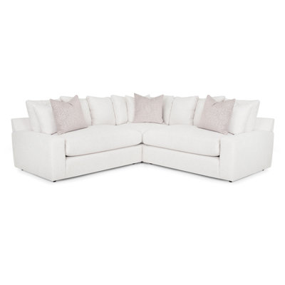Upholstered L-Shaped Sectional Symmetrical