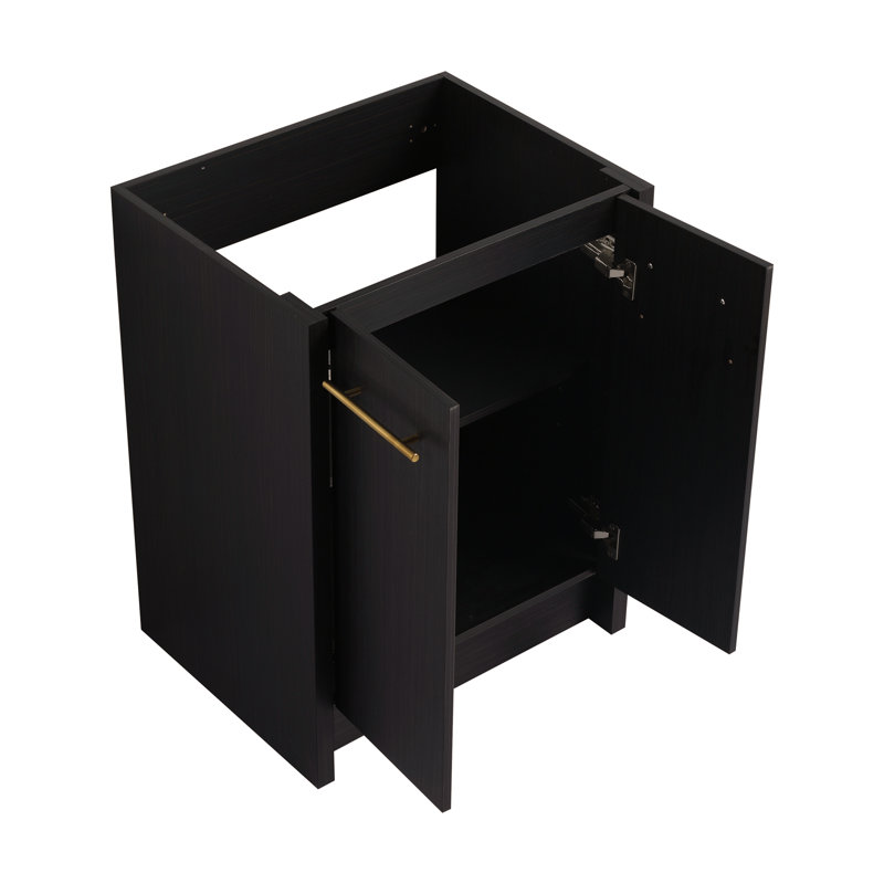 Meuble-lavabo autoportant 24 po (sans lavabo supérieur)