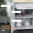 32.8" Kitchen Island Cart – Compact Storage + Towel Rack-623054716