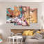 «Buddha Spring Buddha», ensemble de 4 reproductions sur toiles par NirvanaDesigns-93057997