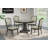 Vegas 48" 6 - Player Birch Reversible Top Poker Table with 4 Chairs-530510339