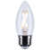  B11 LED Medium Base Clear CCT 120 Volt