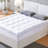 4-Inch Double Layer Mattress Topper - 2-Inch Memory Foam + 2-Inch Cooling Cover for Back Pain Relief-366685241