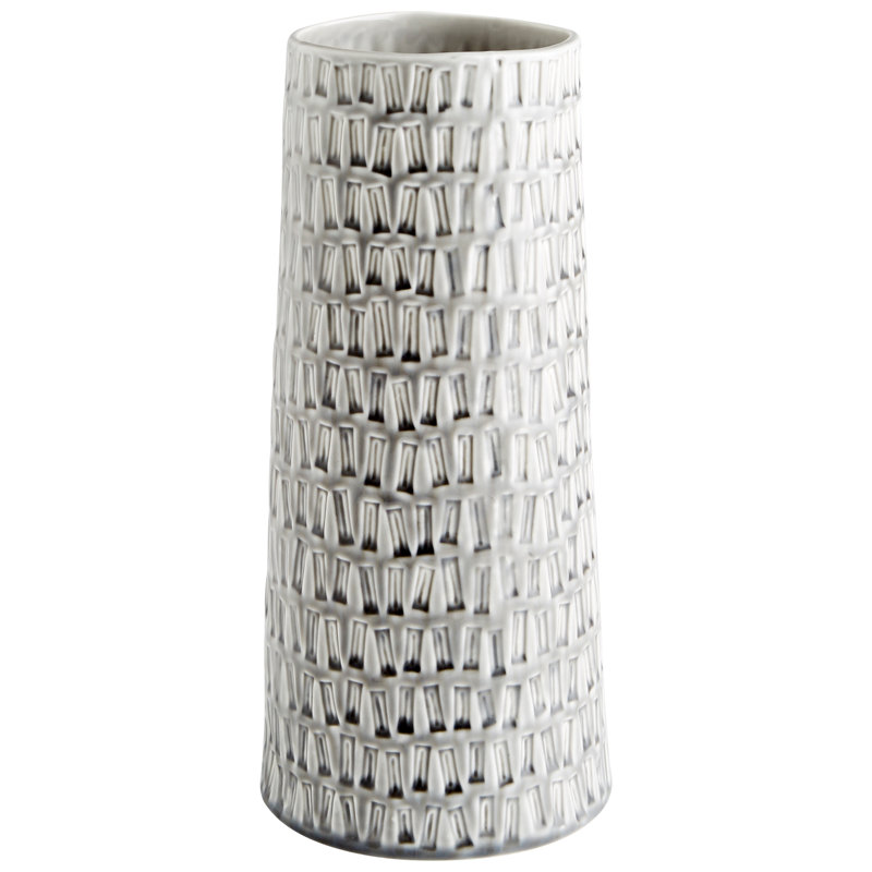 Vase de table Somerville, H 12,5 po x l 5,75 po x P 5,75 po