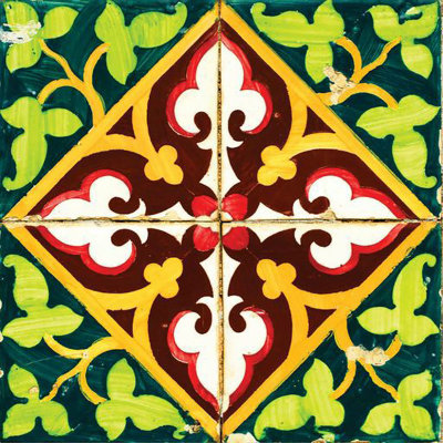 Carreaux de mosaïque 12 po x 12 po Jessa Mutli