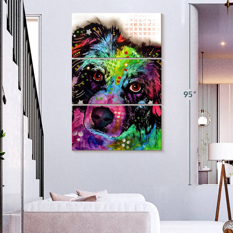 Brampt Aussie, 74" H x 48" W