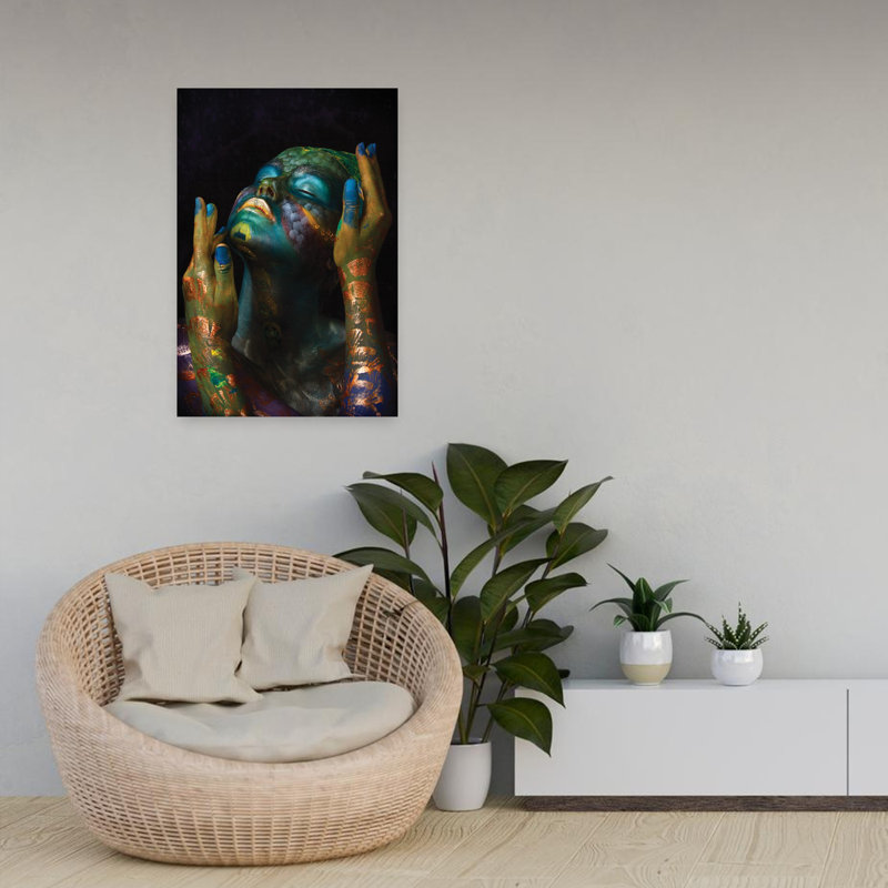 Art contemporain Art contemporain, H 24 po x l 16 po