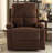 Piontek Modern Recliner with Dual Cup Holders Wall Clearance, Small Space Friendly, 220lbs Capacity-113769141